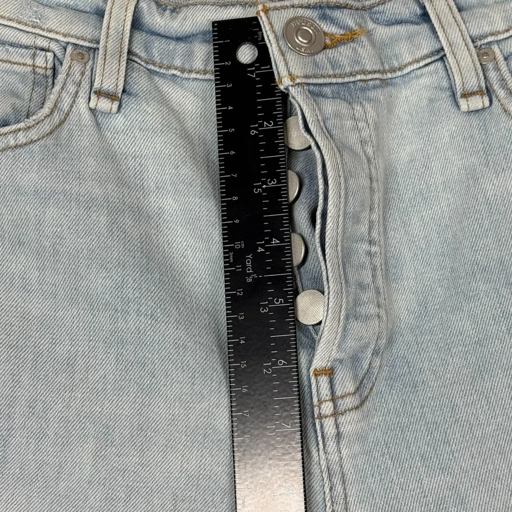 NWT Hudson Rosie High-Rise Wide‎ Leg Distressed Jeans Size 28 Y2K